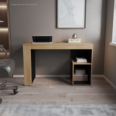 Escritorio Astana EFW 11111 color Fresno Europeo y Wengue