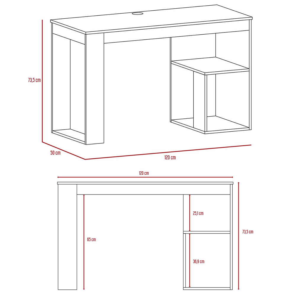 Escritorio Gamer modelo Astana EBW 12178