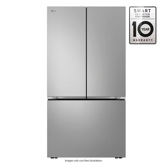 Refrigeradora French Door 32pc | VF32BLRH LG | Door cooling | compresor inverter | color silver