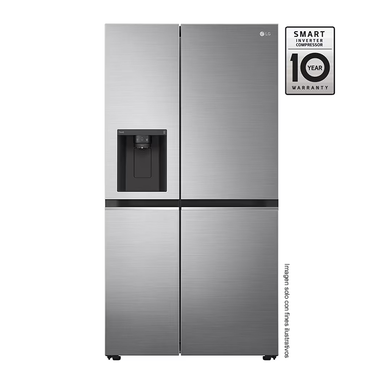Refrigeradora Side By Side 27pc | VS27LWID LG | Door Cooling | inverter | LinearCooling