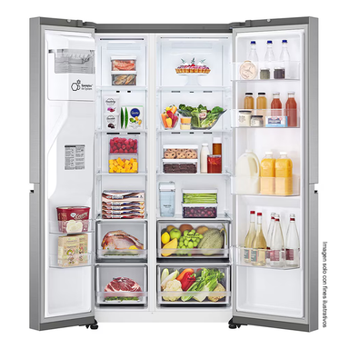 Refrigeradora Side By Side 27pc | VS27LWID LG | Door Cooling | inverter | LinearCooling