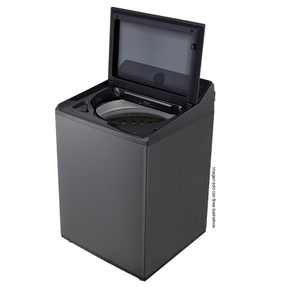 Lavadora 23kg carga superior WT23PBTX6A LG, control de perilla + panel LED táctil.