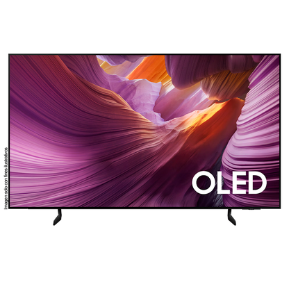 Televisor 77" OLED Smart QN77S85FAEXPA Samsung Diseño cotour