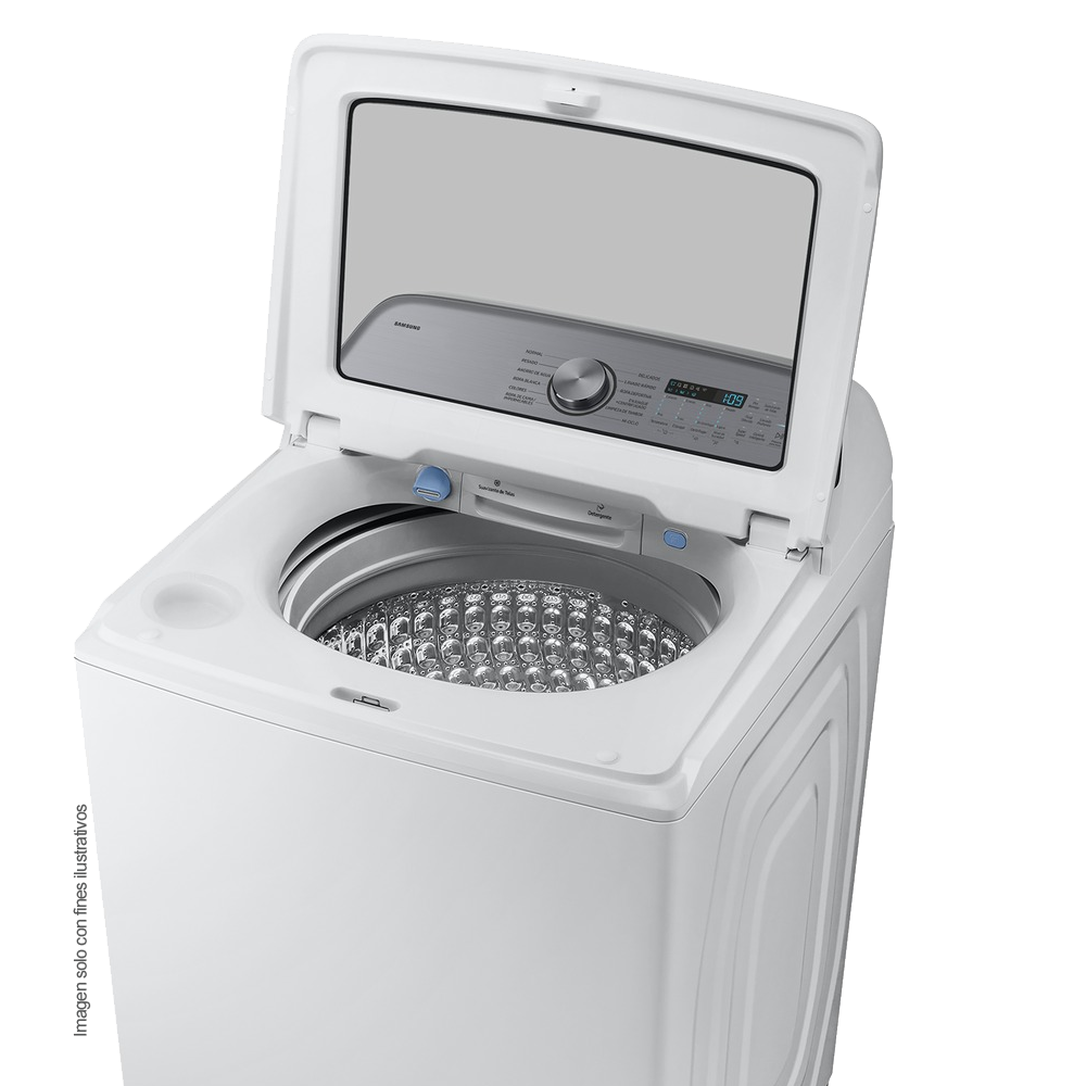 Lavadora carga superior 26kg (5.2pc) WA26DG5500AWAP Samsung, SmartThings Wi-Fi integrado