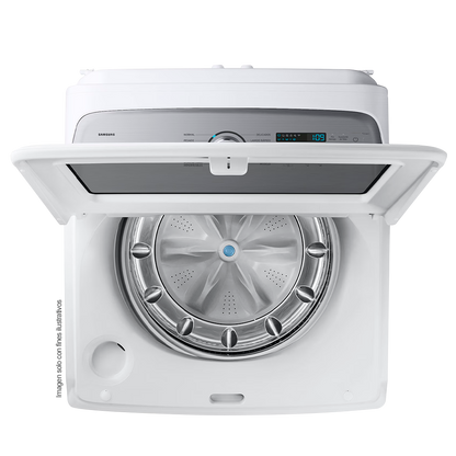 Lavadora carga superior 26kg (5.2pc) WA26DG5500AWAP Samsung, SmartThings Wi-Fi integrado