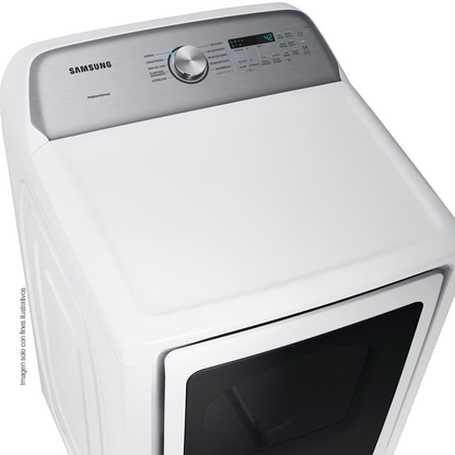 Secadora a gas 22kg DV24A5370PW/AP Samsung, smart chek, steam