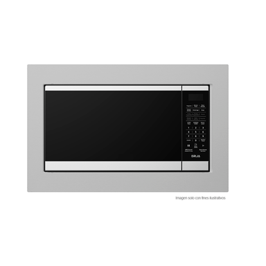 Horno microondas empotrable EMPOLI 62L-1 Drija, 75.5cm capacidad 62litros, acero inoxidable control digital