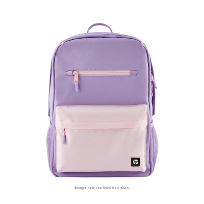 Mochila HP Campus 7J597AA color lavanda para laptop hasta 15.6"