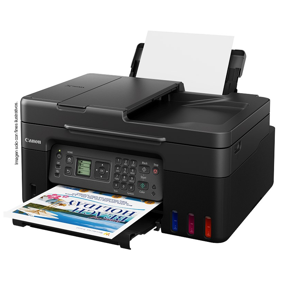 Impresora multifuncional Pixma G4170 Canon función inalámbrica