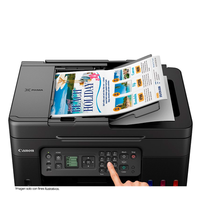 Impresora multifuncional Pixma G4170 Canon función inalámbrica