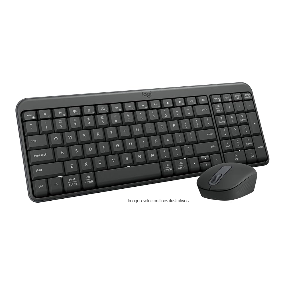 Combo de teclado y mouse inalámbrico MK250 Logitetech