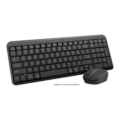Combo de teclado y mouse inalámbrico MK250 Logitetech