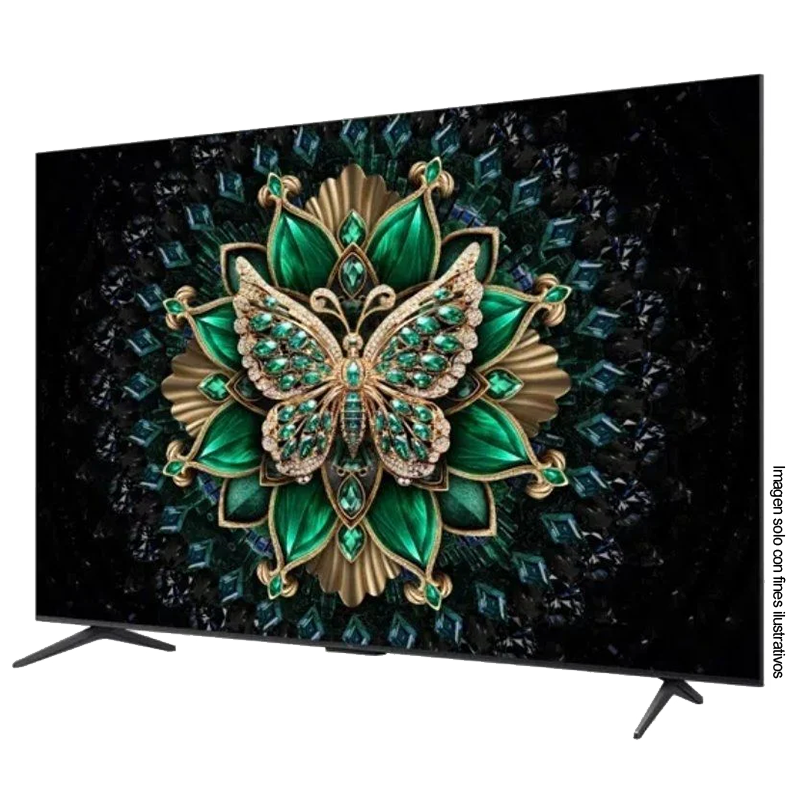 Televisor 75" QLED Smart TCL, Mini LED, sistema operativo Google TV, 4K