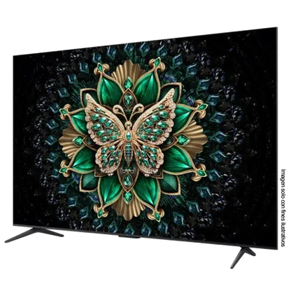 Televisor 75" QLED Smart TCL, Mini LED, sistema operativo Google TV, 4K