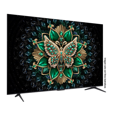 Televisor 85" QLED Smart TCL, Mini LED, sistema operativo Google TV, 4K