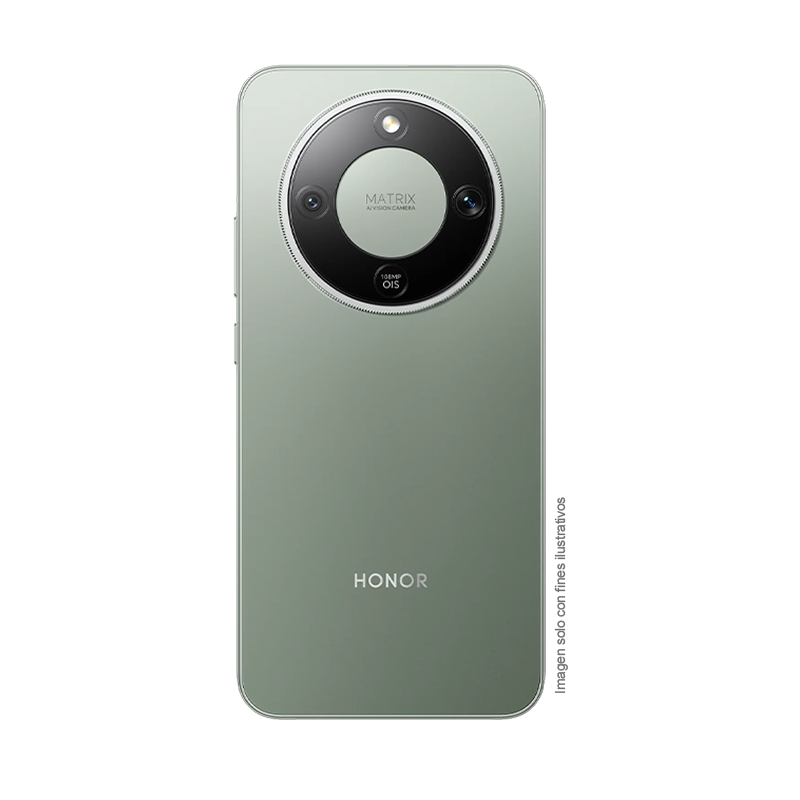 Celular Honor Magic8 Lite, pantalla 6.79" 8GB + 512GB color verde bosque
