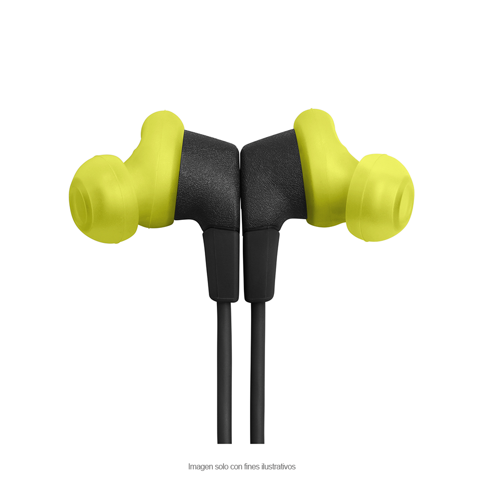 Audífonos JBL alámbricos ENDURRUN IN EAR JBLENDURRUN3CBLAM Color negro