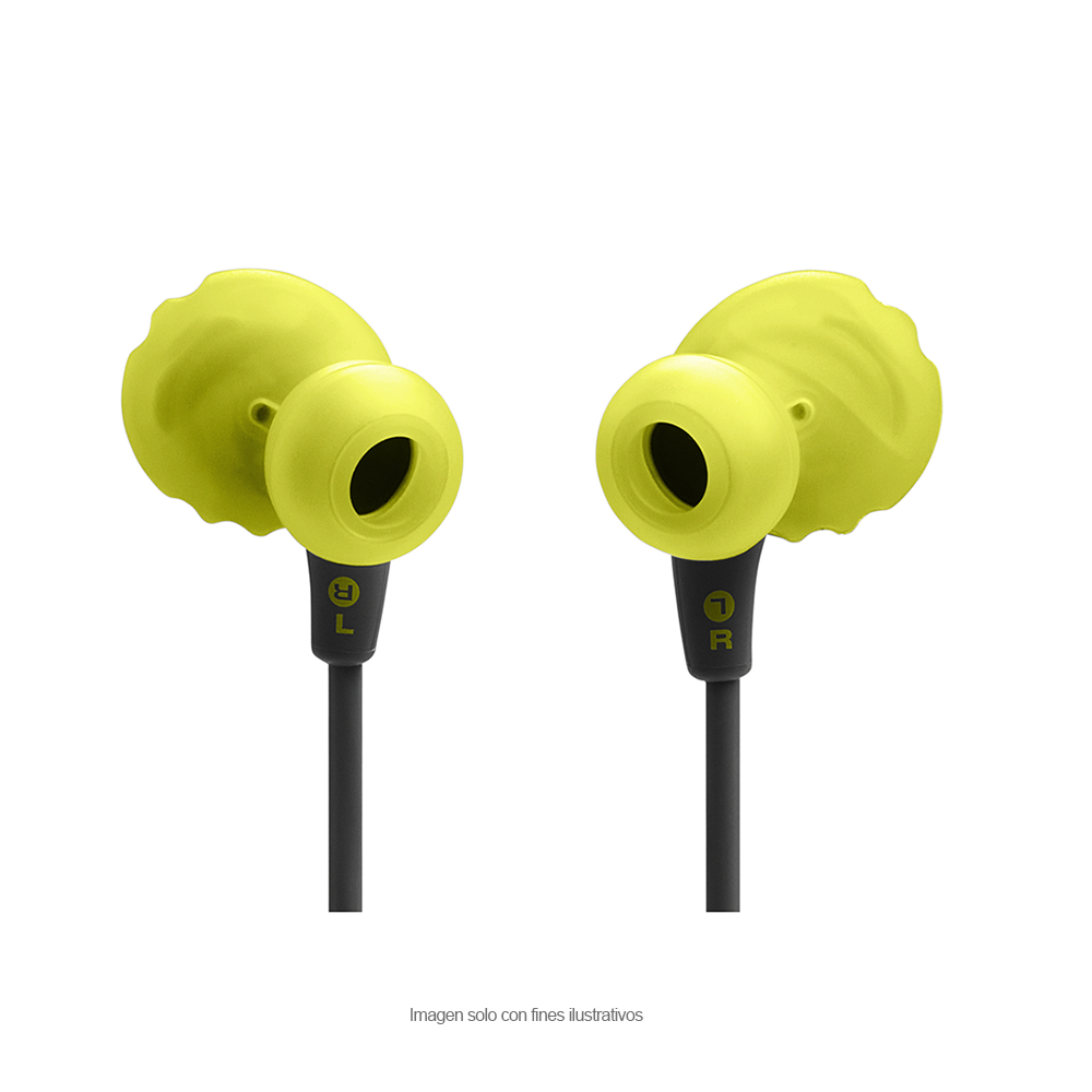 Audífonos JBL alámbricos ENDURRUN IN EAR JBLENDURRUN3CBLAM Color negro