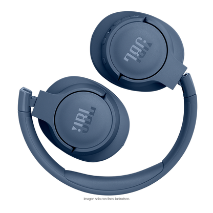 Audífonos inalámbricos T770NCBLUAM JBL color azul