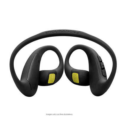 Audífonos inalámbricos deportivos JBL Endurance Pace color negro