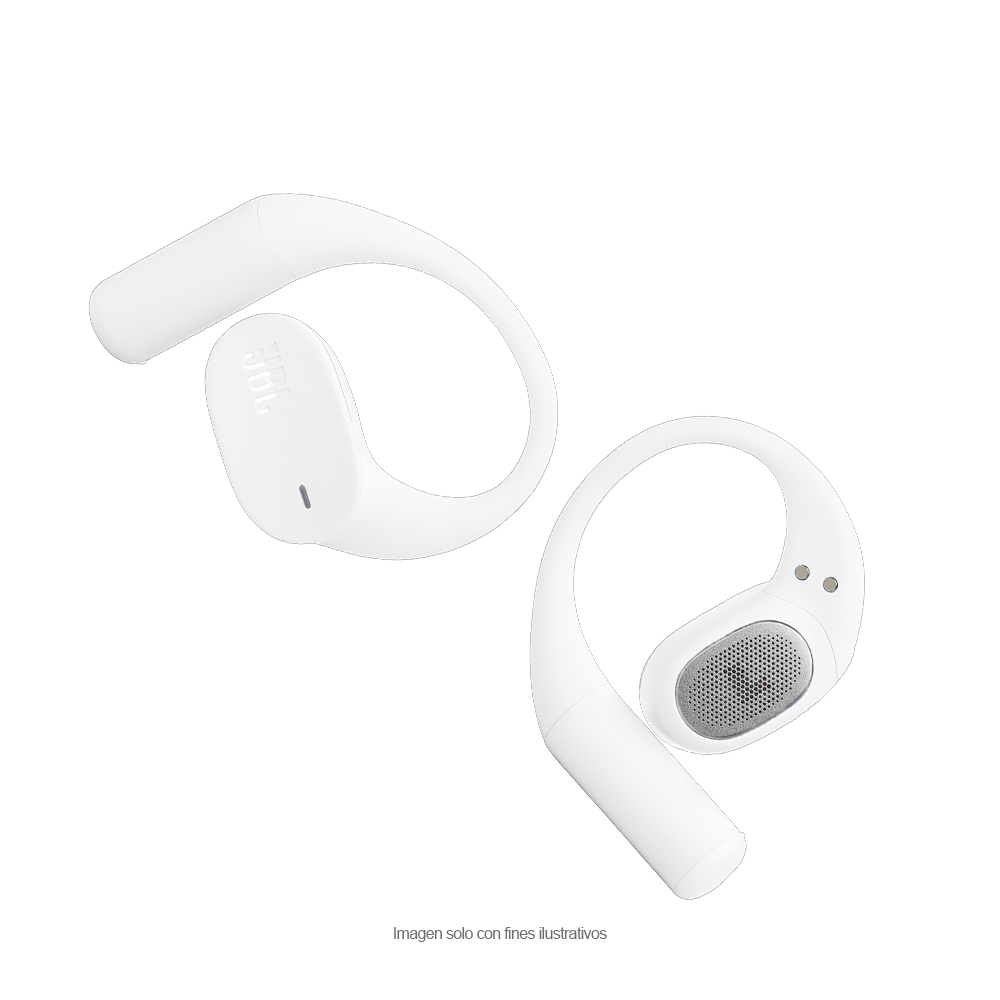 Audífonos SENSE LIFE JBL, color blanco, Bluetooth