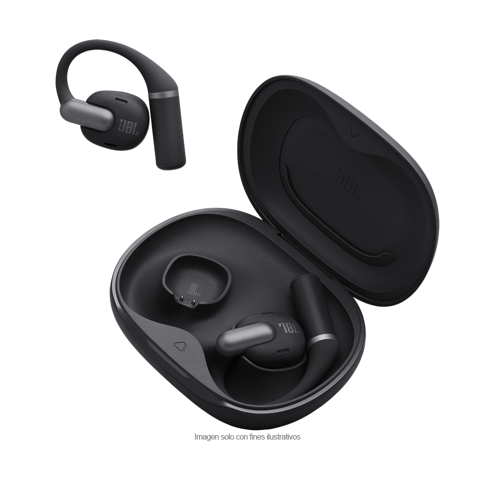 Audífonos SENSE PRO JBL, open ear Bluetooth color negro JBLSENSEPROBLKAM