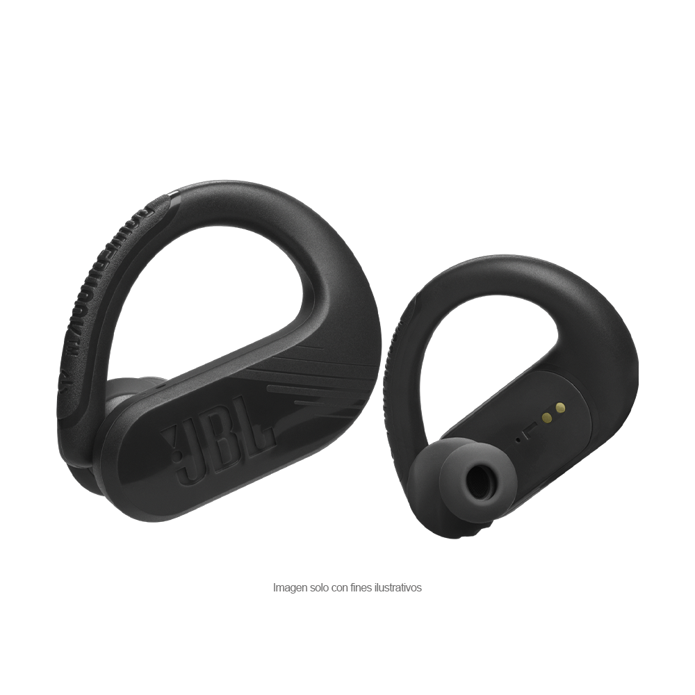 Audífonos Endurance JBL bluetooth JBLENDUPEAK4BLKLAM, color negro