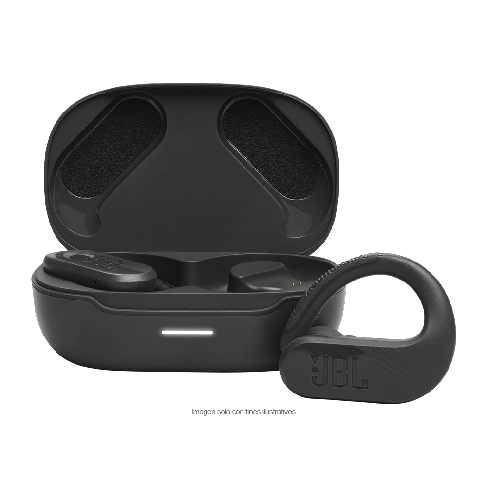 Audífonos Endurance JBL bluetooth JBLENDUPEAK4BLKLAM, color negro