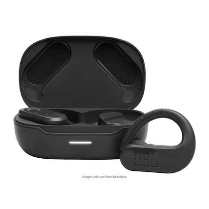 Audífonos Endurance JBL bluetooth JBLENDUPEAK4BLKLAM, color negro