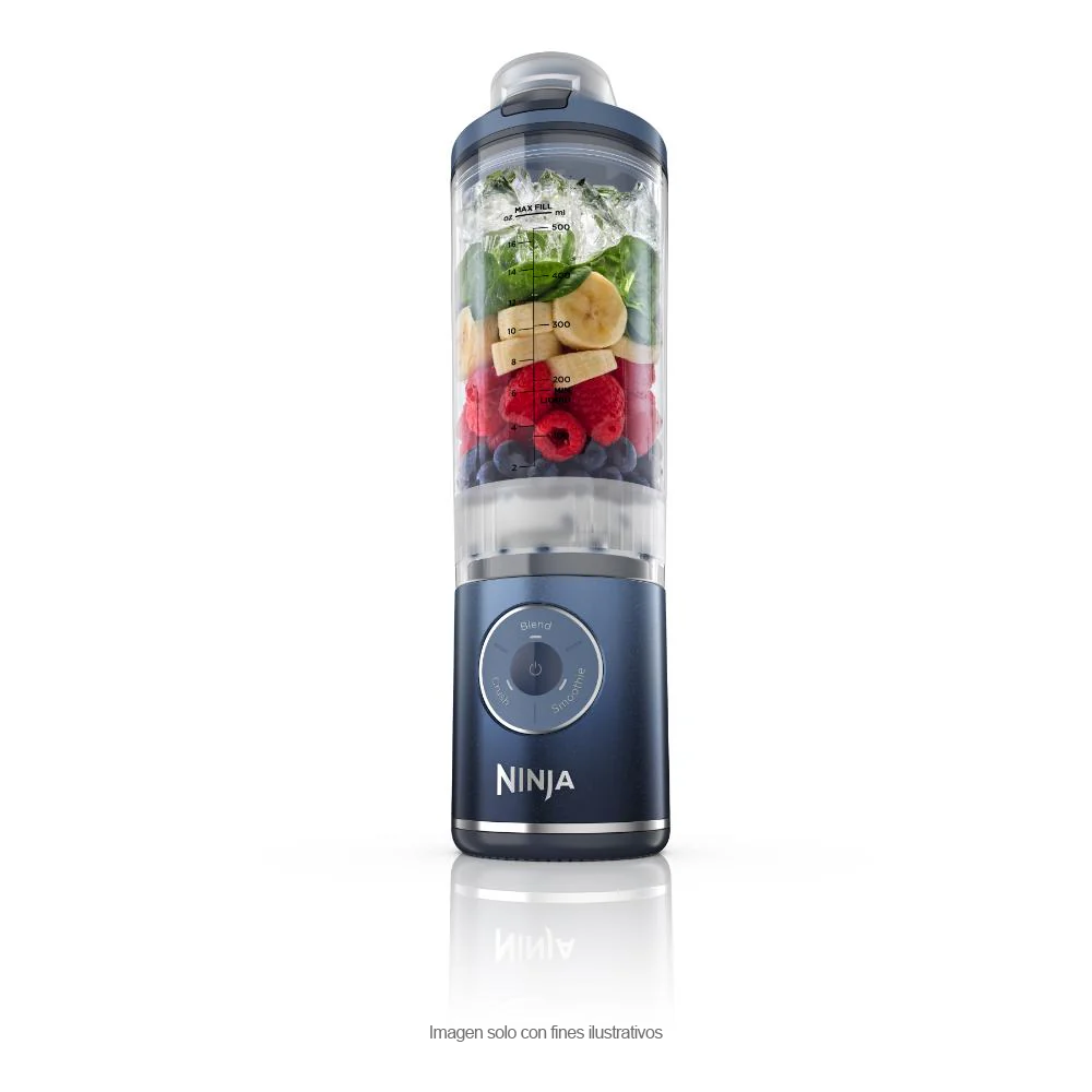 Licuadora inalámbrica Blast Max BC251NV Ninja color azul