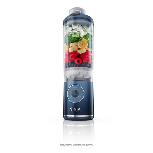 Licuadora inalámbrica Blast Max BC251NV Ninja color azul