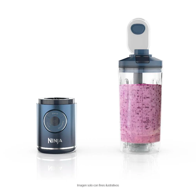 Licuadora inalámbrica Blast Max BC251NV Ninja color azul