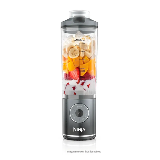 Licuadora inalámbrica Blast Max BC251GY Ninja color negro