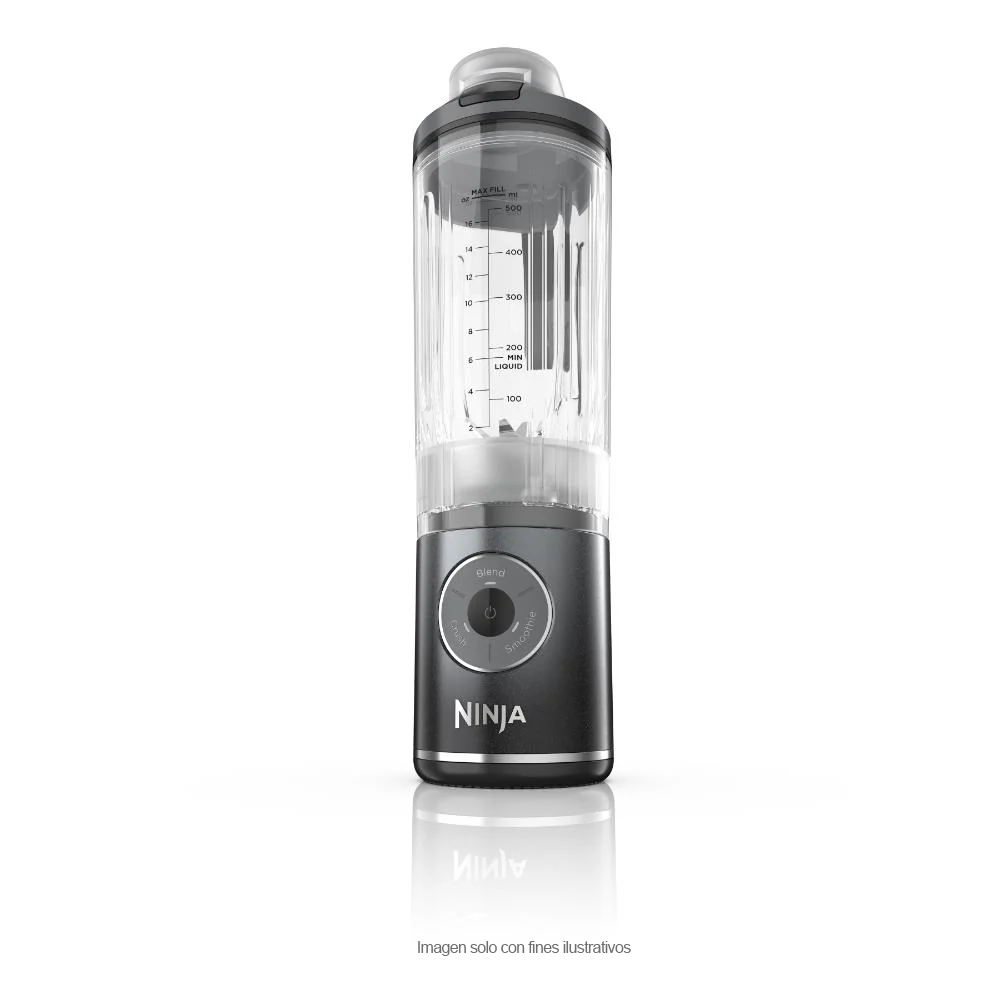 Licuadora inalámbrica Blast Max BC251GY Ninja color negro