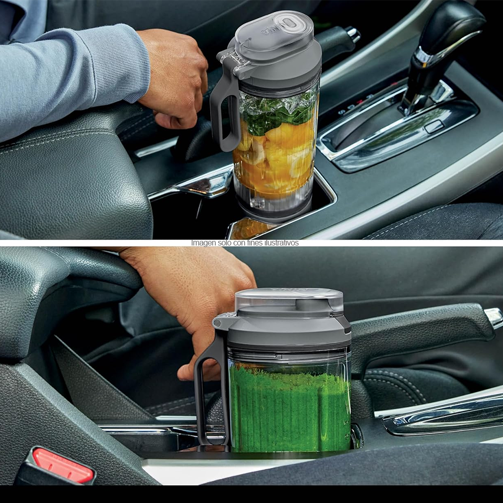 Licuadora inalámbrica Blast Max BC251GY Ninja color negro