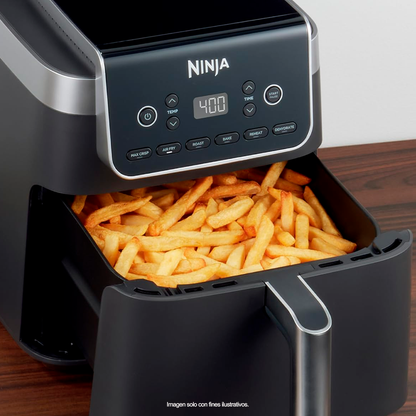 Air Fryer AF181LAA, 6 en 1 Ninja, color negro.