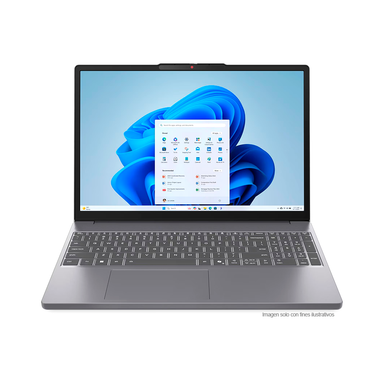 Laptop IdeaPad Slim 3 15IRH10 Lenovo, pantalla 15.3" Core i5-13420H 16GB / 512GB Windows 11 Home color gris
