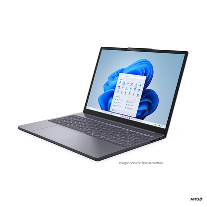 Laptop IdeaPad Slim 3 15ARH10 Lenovo, procesador AMD RyzenTM 7 7735HS 24GB 512GB / incluye mouse y mochila