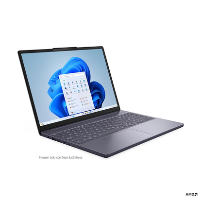 Laptop IdeaPad Slim 3 15ARH10 Lenovo, procesador AMD RyzenTM 7 7735HS 24GB 512GB / incluye mouse y mochila