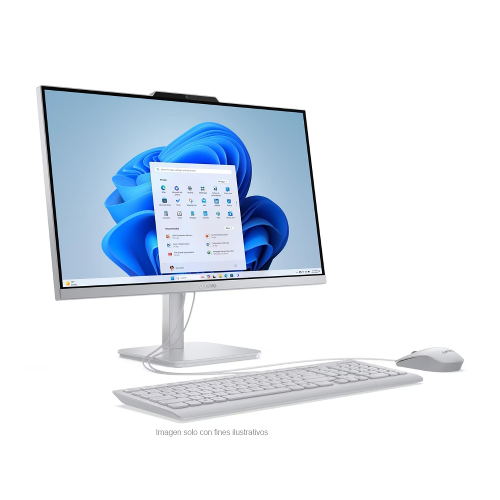 Desktop A100 AIO FOJ6002GGJ Lenovo 23.8"  Core i3 8GB 512GB