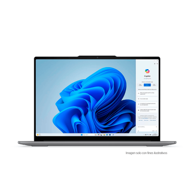 Laptop Yoga Slim 7 15ILL9 Lenovo, procesador Intel Core Ultra 7 LPDDR5X 32GB 1TB color luna gris