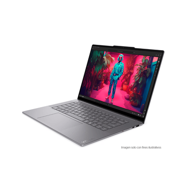 Laptop Yoga Slim 7 15ILL9 Lenovo, procesador Intel Core Ultra 7 LPDDR5X 32GB 1TB color luna gris