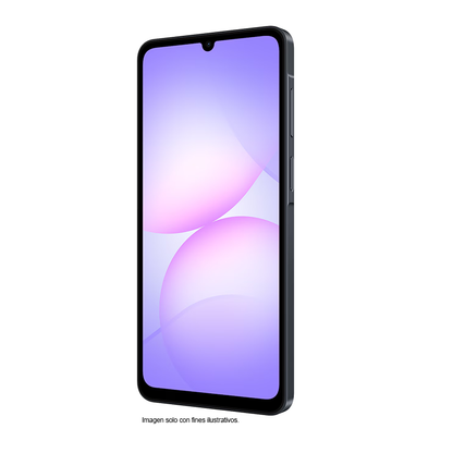 Smartphone Galaxy A07, color negro, 4GB + 64GB SM-A075MZKDGTO Samsung