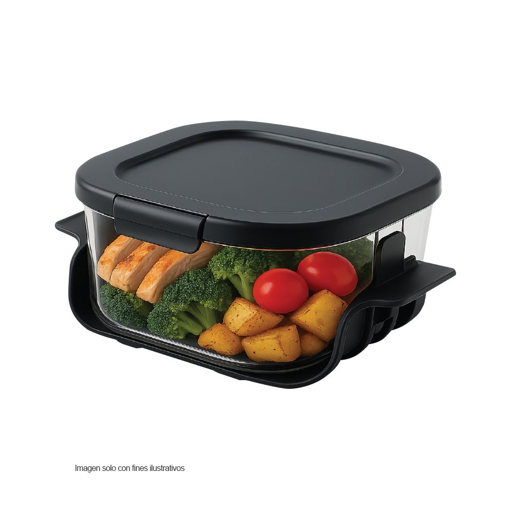 Freidora de aire FRW-4057GB capacidad 4 litros, Sankey color negro