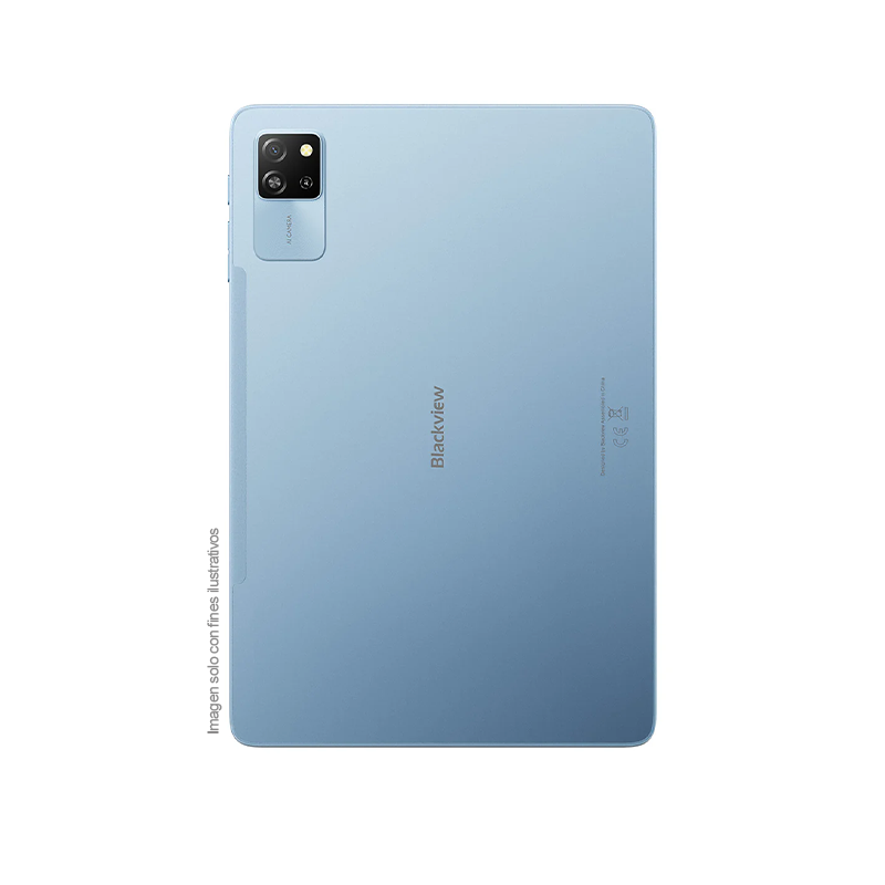 Tablet 60Pro BlackView pantalla 10.1", 4+8GB, 128GB color cielo azul soleado