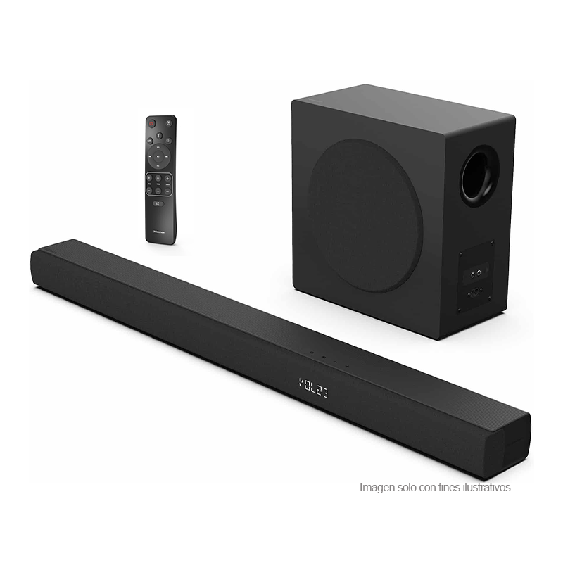 Barra de sonido HS3100 Hisense 3.1CH, SubWoofer 240W