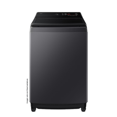 Lavadora 19kg WA70F19E7CAP, carga superior, tecnología EcoBubble, SmartThings y Smart Check, 10 ciclos de lavado.