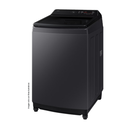 Lavadora 19kg WA70F19E7CAP, carga superior, tecnología EcoBubble, SmartThings y Smart Check, 10 ciclos de lavado.