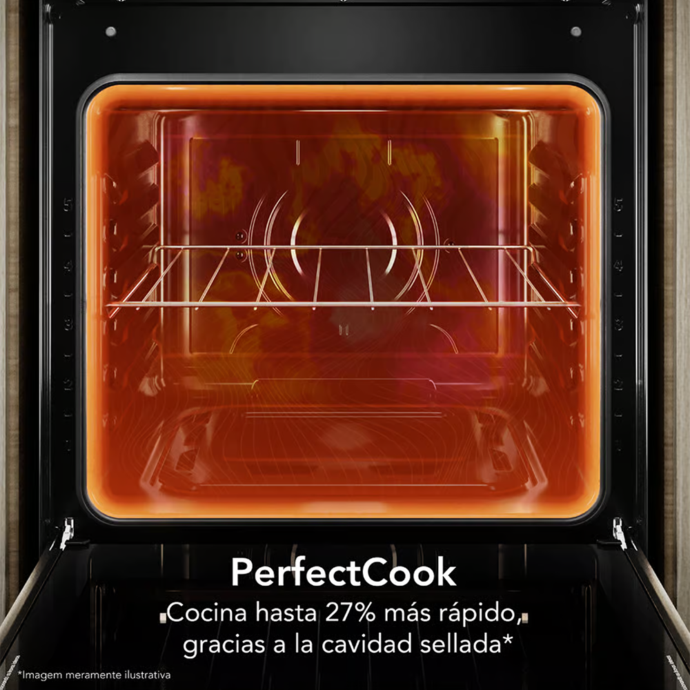 Estufa a Gas 30" FKGO30Z5BZB, mesa de vidrio templado, 5 quemadores (1 triple llama) Frigidaire.