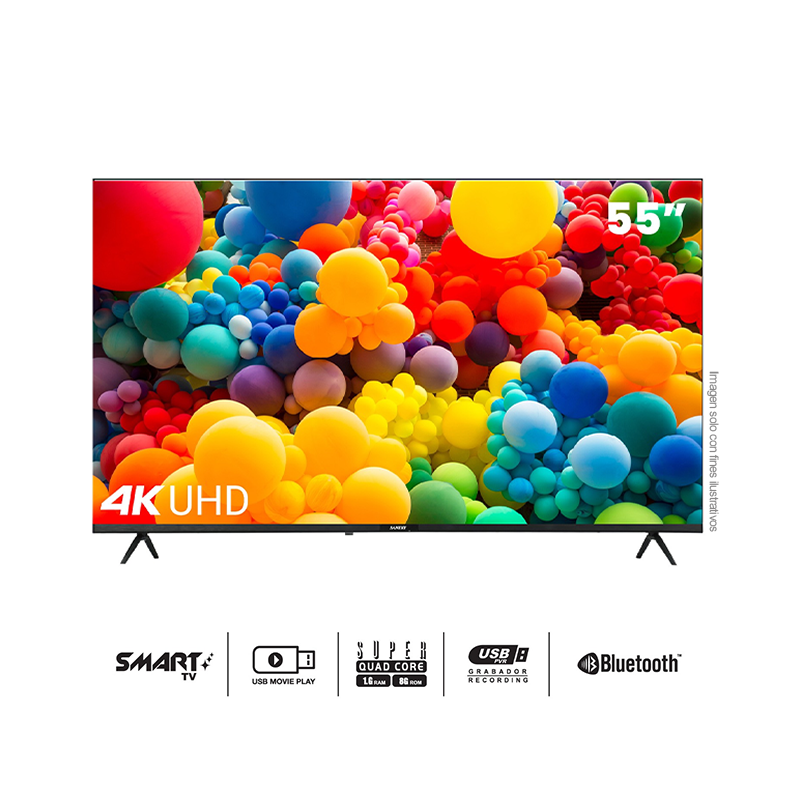 Televisor 55" QLED Smart, CLEDQ55SL1 Sankey Quantum Dot